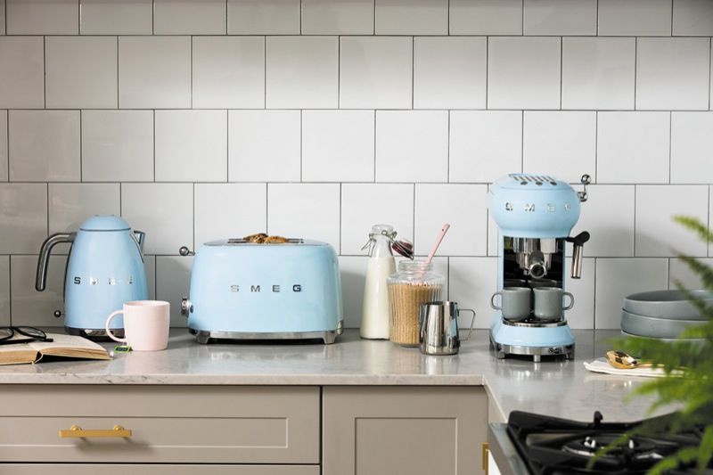 kettle smeg blue